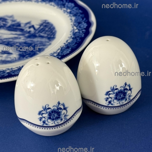 نمکدان و فلفل پاش چینی زرین طرح جدید سن پترزبورگ سنتی