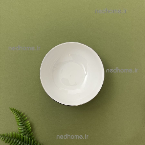 کاسه آبگوشت خوری سمن لب نقره ای چینی زرین – درجه یک - Image 4