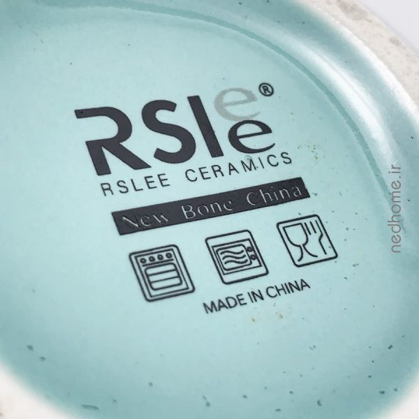 لیوان سرامیکی RSLEE - سبز آبی