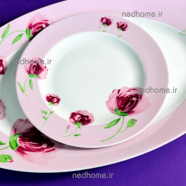 پیش دستی تخت میوه پینک رز ایتالیا اف
