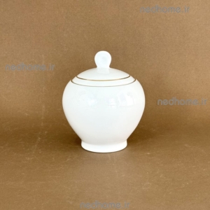 قندان تک چینی زرین طرح لب طلایی ایتالیا اف - درجه یک