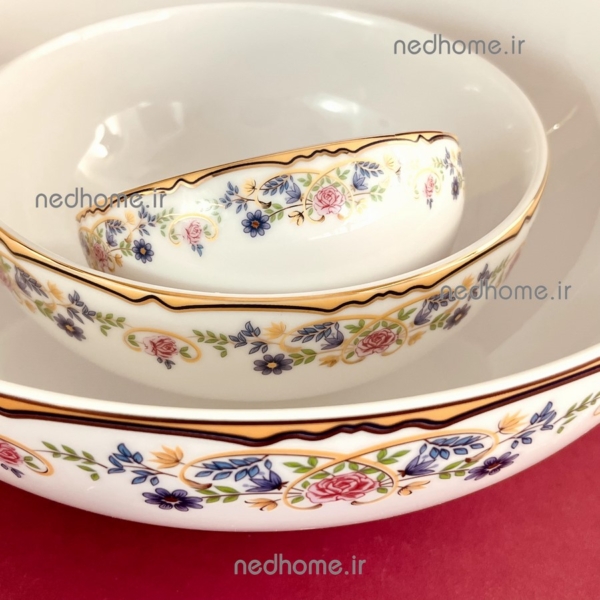 پیاله تک گلستان چینی زرین درجه عالی