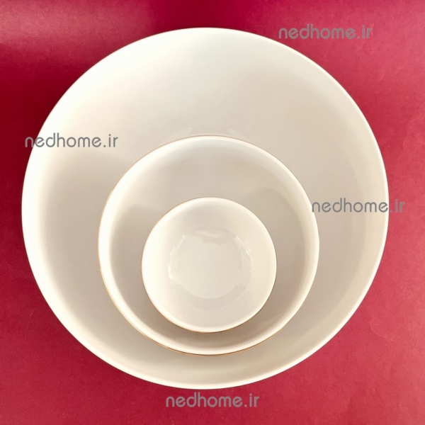 کاسه آش گلستان چینی زرین درجه عالی