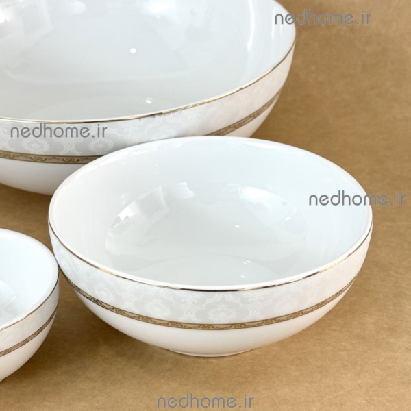 پیاله آبگوشت هدیه طلایی چینی زرین درجه عالی