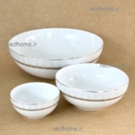 سرویس 13 پارچه هدیه طلایی چینی زرین