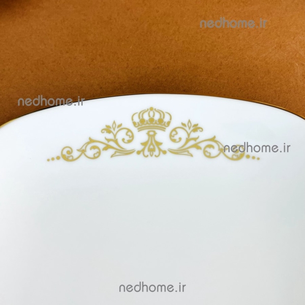 برنج خوری چینی زرین طرح کویین کواترو