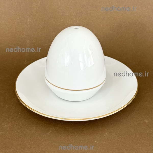 سماغ پاش چینی زرین طرح لب طلایی ساده