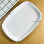 دیس تک چینی زرین طرح لب طلایی کواترو - درجه یک