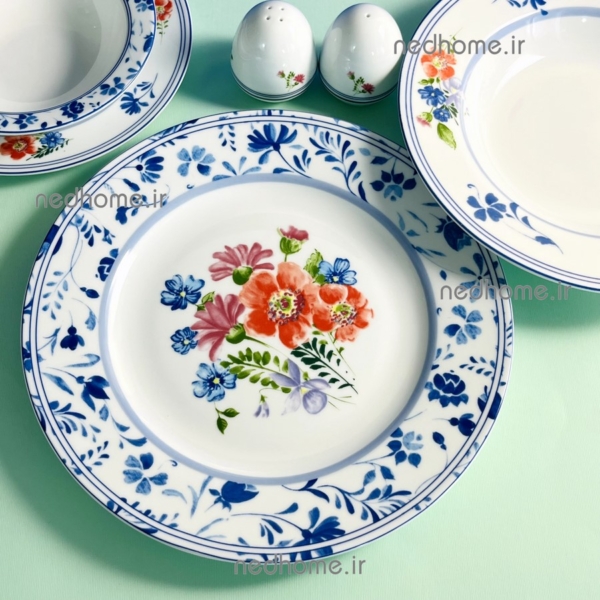 برنج خوری چینی تک گرانادا زرین قالب ایتالیا اف