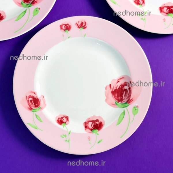 برنج خوری تک پینک رز چینی زرین قالب ایتالیا اف