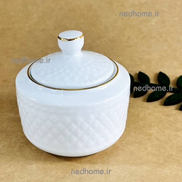 قندون چینی لب طلایی زرین طرح زرین رادیانس