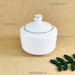 قندان تک چینی زرین طرح لب طلایی رادیانس - درجه یک