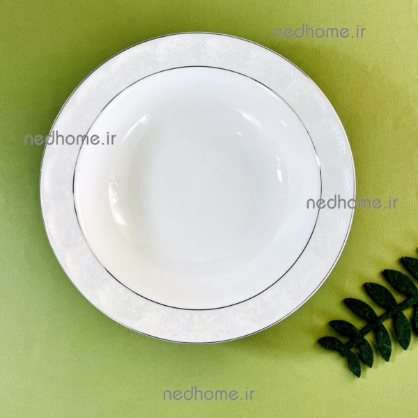 پیاله بزرگ سالاد چینی زرین طرح دلسا