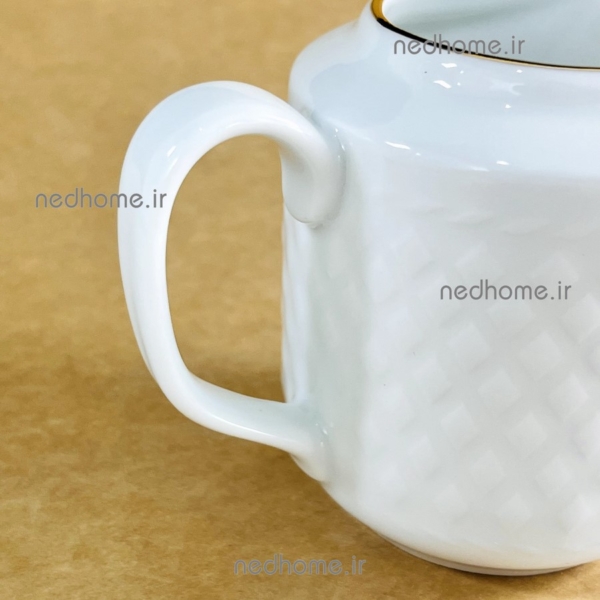 سس خوری چینی ساده زرین طرح رادیانس طلایی