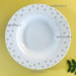 خورشت خوری تک چینی زرین طرح کامومیلا فله ای - درجه یک