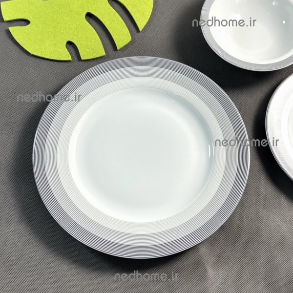 پیش دستی میوه ارزان ساده چینی زرین