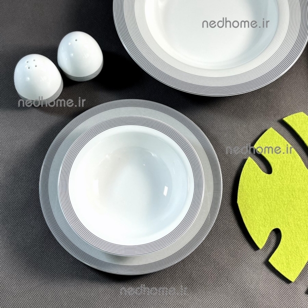 کاسه ماست خوری سیلورلاینر چینی زرین درجه عالی