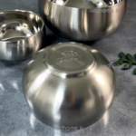 کاسه استیل 304 نگیر دوجداره وارداتی