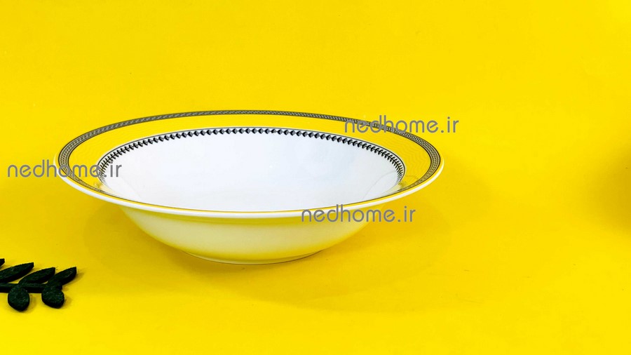 3261 (3) سالادخوری بزرگ چینی زرین طرح ویلیج ایتالیا اف